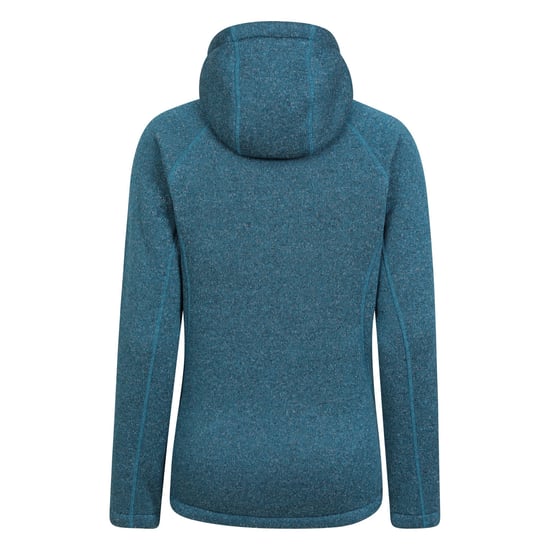 Mountain Warehouse Damen/Damen Nevis Kunstfell gefüttert Full Zip Hoodie (Teal) - Image 2