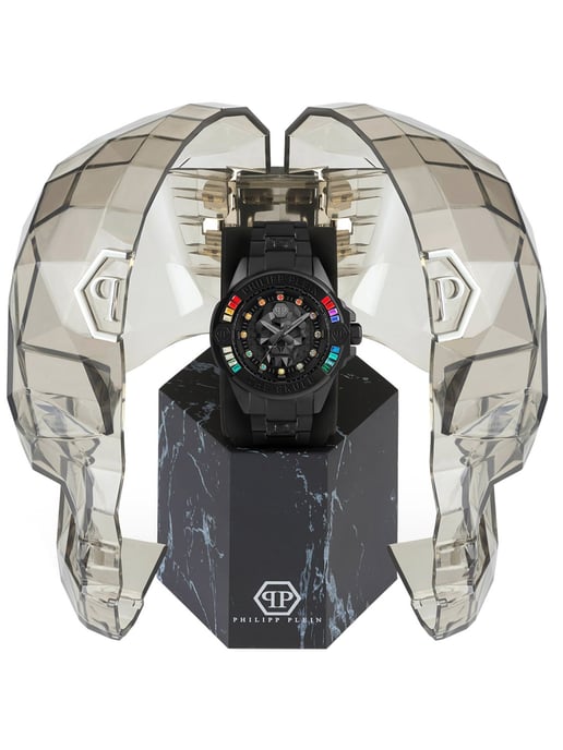 Philipp Plein The $kull Unisex's Black Watch PWNAA0522