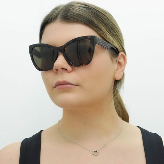 Versace Cat Eye Damen Havanna-Muster Dunkelbraun VE4417U - Image 5