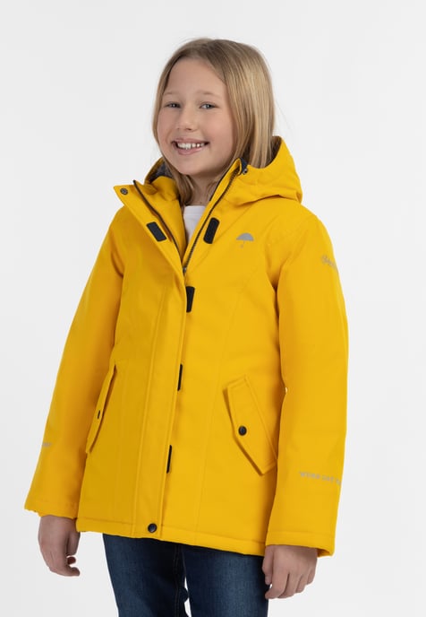 Schmuddelwedda Winterjacke Mädels dunkelgelb - Image 3