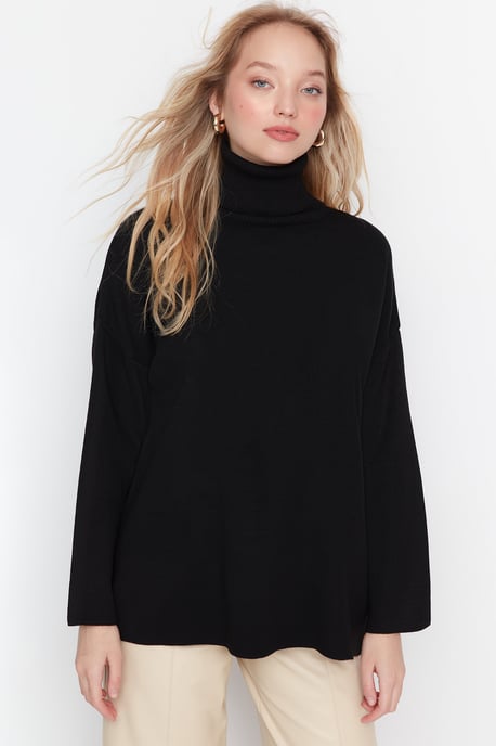 Trendyol Femmes Col roulé   Chandail - Image 2