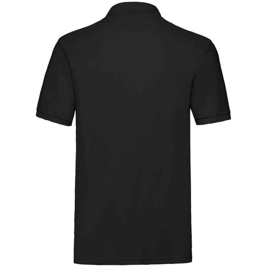 Fruit of the Loom Herren Premium Baumwolle Pique Polo Shirt (Schwarz) - Image 2