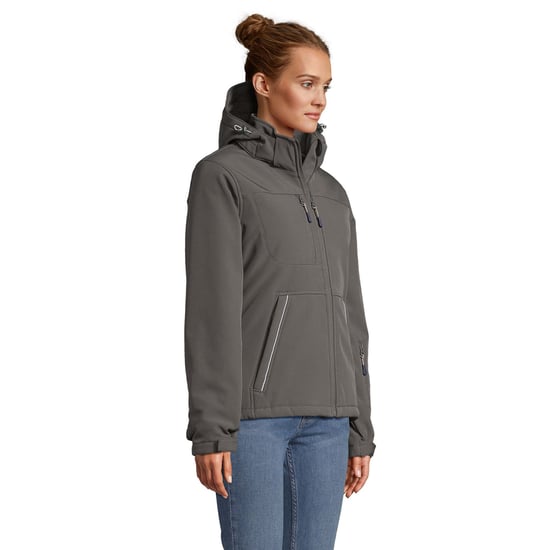 SOLS - "Rock" Softshelljacke Wattiert für Damen (Anthrazit) - Image 3