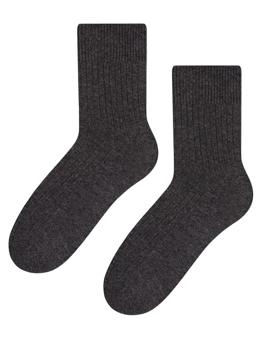 3 Paar Herren Wollsocken | Steven | Winter Leichtgewichtige Warme Stiefelsocken - Charcoal - Image 2