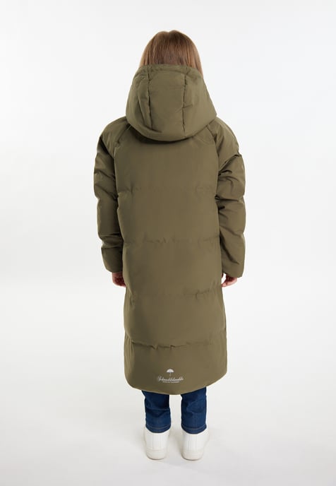 Schmuddelwedda Funktioneller Wintermantel Mädels militärisch oliv - Image 3