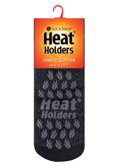 Herren 2.3 TOG Rutschfeste Low Cut Ankle Thermal Slipper Socken mit Griffen - Image 2