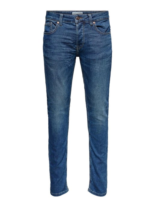 Loom Stretch Jeans - Denim bleu - Image 1