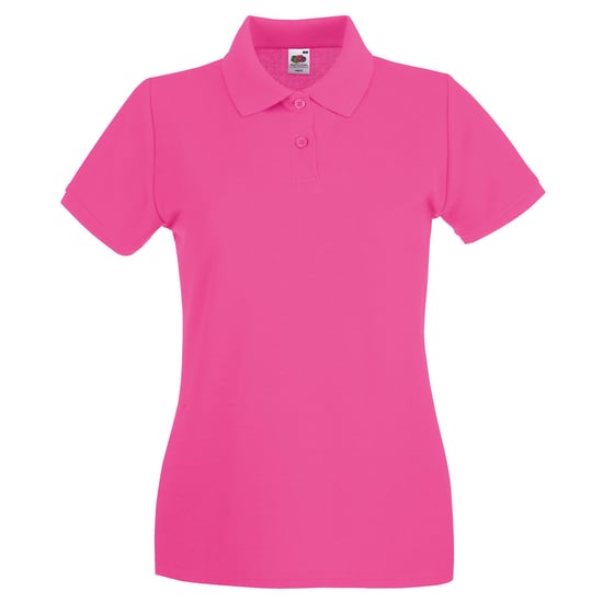 Fruit of the Loom - "Premium" Poloshirt für Damen (Fuchsie) - Image 1