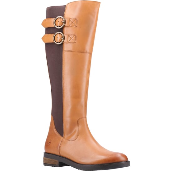 Hush Puppies Carla MEMORY FOAM Boot Leather Womens - Image 1
