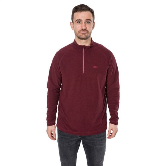 Trespass Mens Keynote Anti Pilling 1/4 Zip Fleece Top
