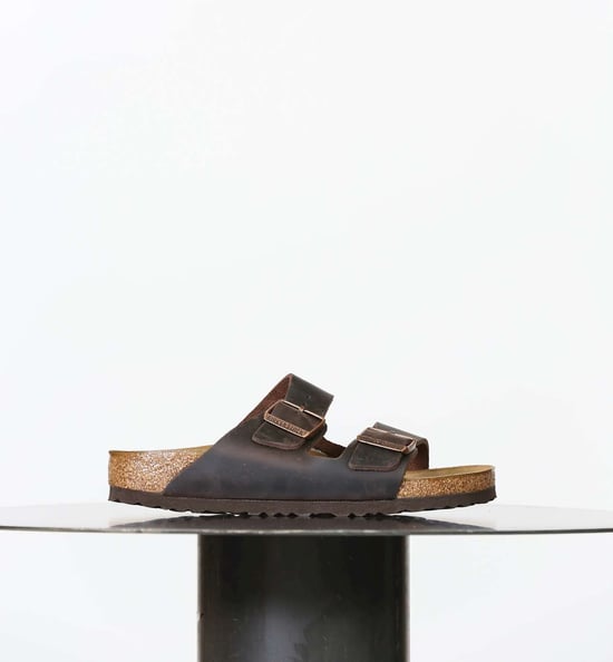 CHAUSSONS BIRKENSTOCK ARIZONA MARRON - Image 1