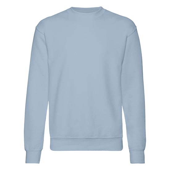 Fruit Of The Loom Herren Set-In Belcoro® Yarn Sweatshirt (Mineral Blau) - Image 1