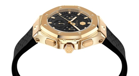 Philipp Plein Plein Chrono Royal Unisex Schwarz Uhr PWPSA0124 - Image 2