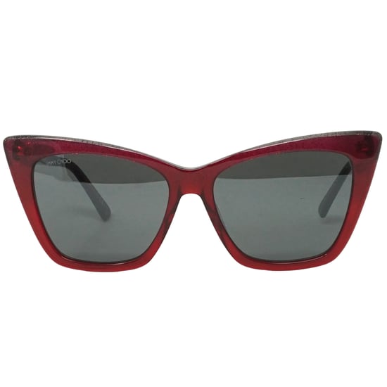 Jimmy Choo Lucine DXL Rote Sonnenbrille - Image 1