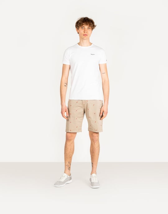 Pepe Jeans Shorts Miles Short Icon Herren beige - Image 2