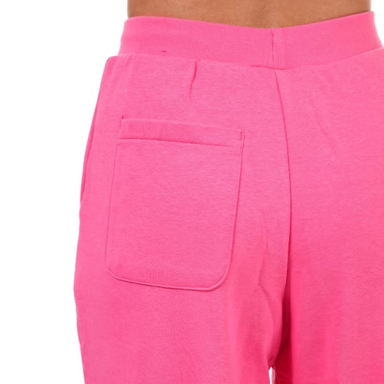 Women's adidas Originals Trefoil Essentials Cuffed Joggers in Pink