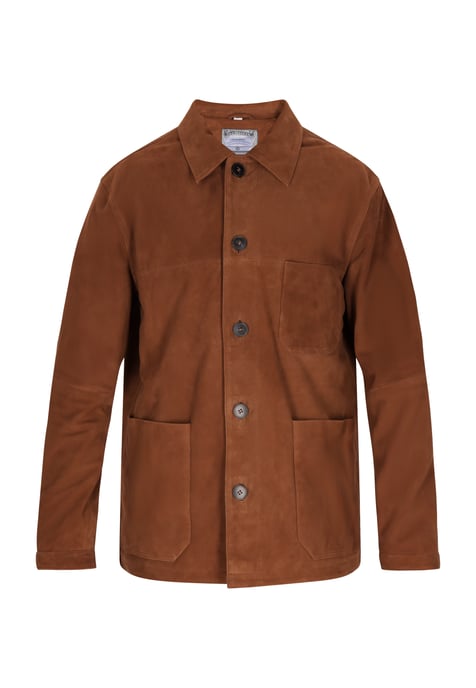 Dreimaster Jacke Herren braun - Image 1