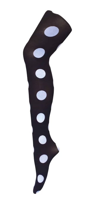 Sock Snob - Farbige 80 Denier blickdichte Damenstrumpfhose - Big Spot - Image 1