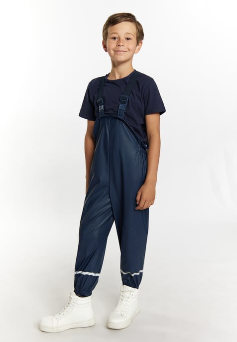 Schmuddelwedda Regenhose aus recyceltem Material Jungen (Kinder) Marine - Image 2
