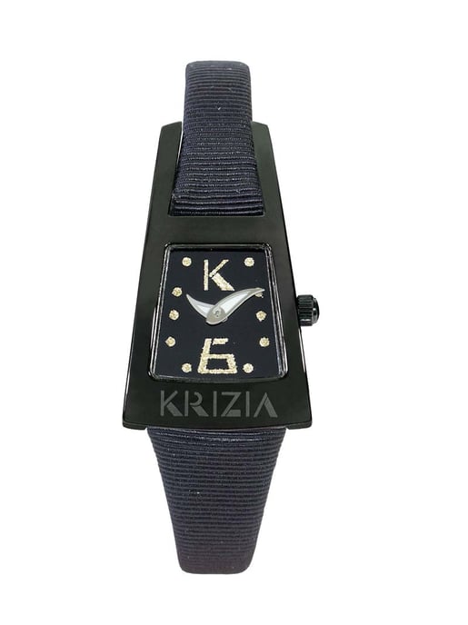 Krizia: Womens Black Watch
