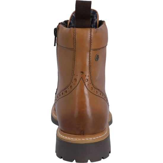 Hunter Cawdor Leder Herren Tan Brogues Schuhe - Image 2