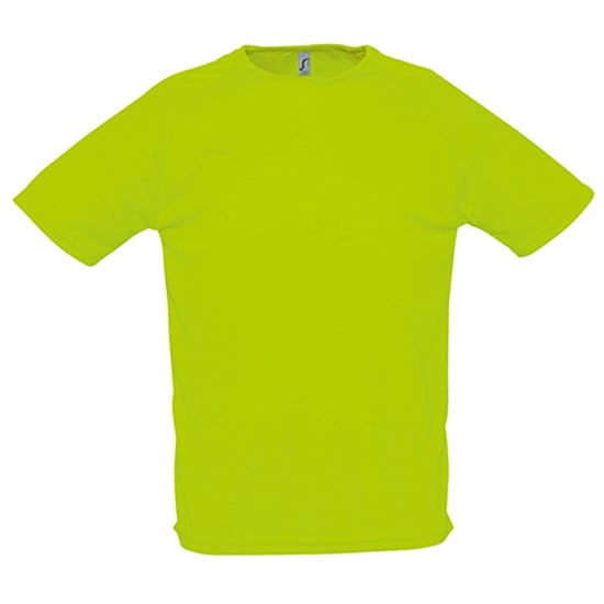 SOLS - "Sporty" T-Shirt für Herren Raglanärmel (Neon-Grün) - Image 1