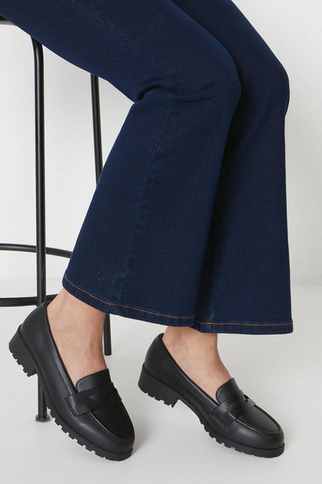 Wide Fit Leoni Chunky Loafer - Image 1