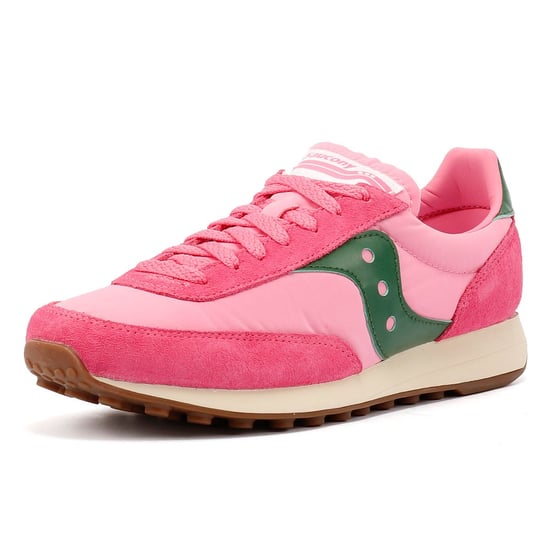 Saucony Trainer 80 Wildleder Rosa Turnschuhe - Image 3