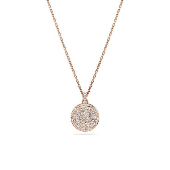 Swarovski 'Meteora' Damen-Halskette aus vergoldetem Metall - Rose 5683449 - Image 6