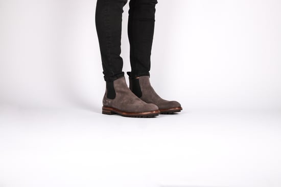 Greg - Obsidian Grey - Chelsea boots