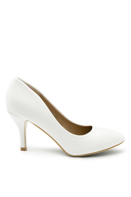 Where's That From Womens 'Paola' Mid High Heel Court Pump Shoes With Pointed Toe