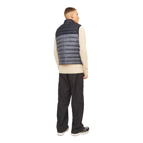 Jack & Jones Mens Sleeveless Gilet – Zipper Closure and High Neck