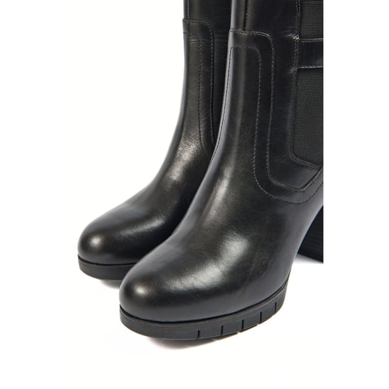 Pod Nala Leder/Textil Damenstiefel Schwarz - Image 5