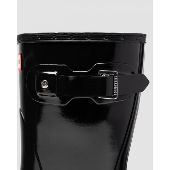 Kaufen Sie Hunter Original Short Gloss Damen Gummistiefel In Schwarz - Image 5