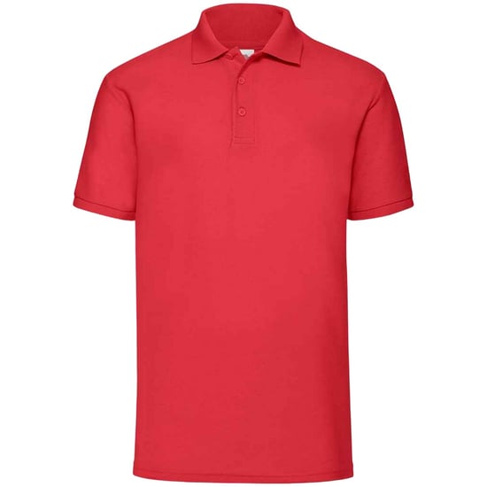 Fruit of the Loom - "65/35" Poloshirt für Herren (Rot) - Image 1