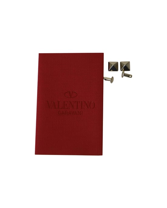 Valentino Garavani Rockstud Armband aus braunem Kalbsleder - Image 6