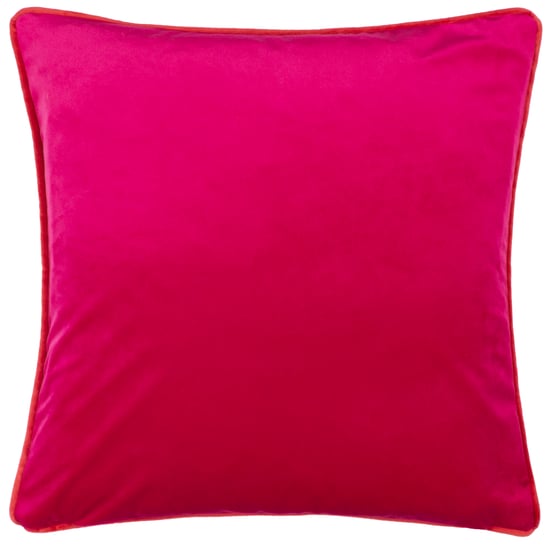 Kate Merritt Flower Girl Piped Velvet Cushion Cover