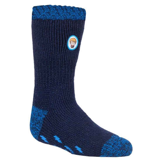 Wärmehalter - Kindercharakter rutschfeste 2.3 TOG Winter warme thermische Hausschuhsocken mit Greifern - Harry Potter Jungen - Image 1