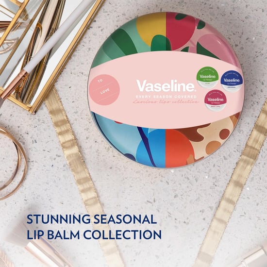 Vaseline Lip Balm 3pcs Gift Set Luscious Lips Collection Aloe Original & Rosy