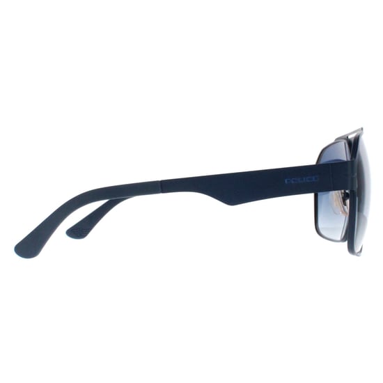 Polizei Pilotenbrille Herren Matte Blau Blauverlauf SPLL08 Summit 1 - Image 3