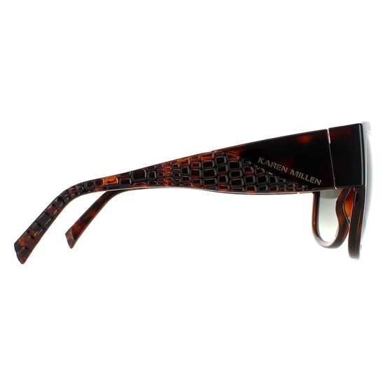 Karen Millen Round Womens Brown Grey Gradient KM5050