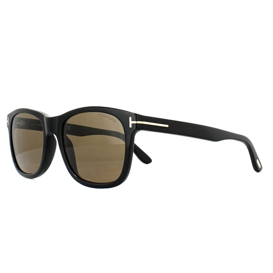 Tom Ford Sonnenbrille 0595 Eric 01J Glänzend Schwarz Braun - Image 2