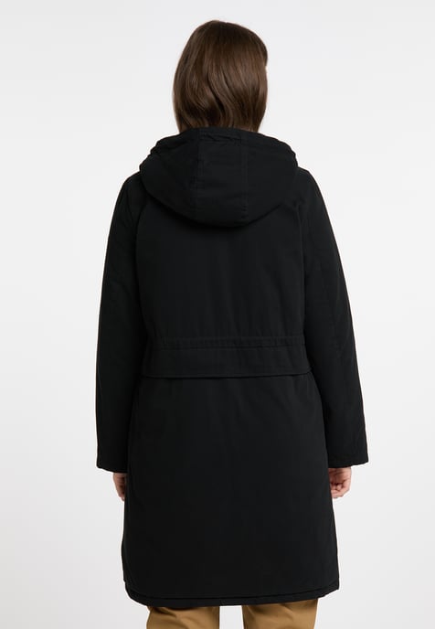 Dreimaster Wintermantel Damen schwarz - Image 4