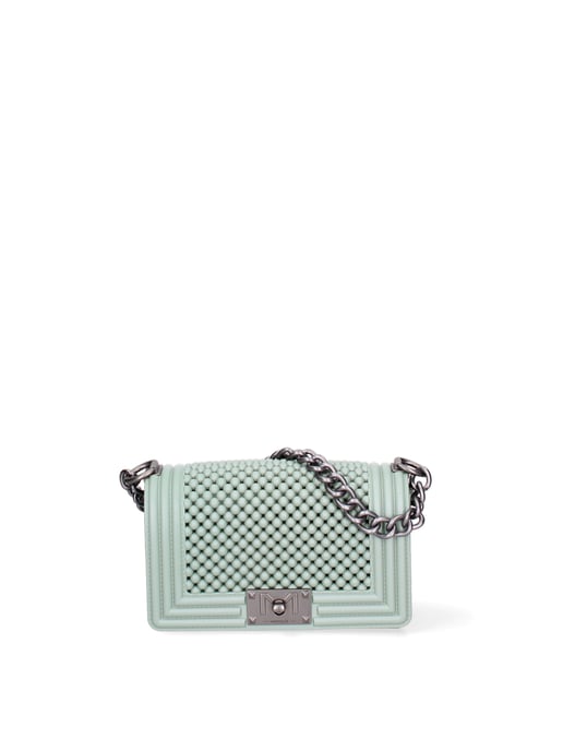 Marc Ellis Handtasche Frauen LIGHT GREEN AND SILVER - Image 1