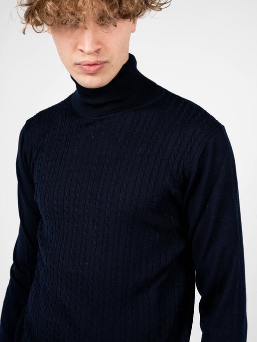 Xagon Man Pullover Herren dunkelblau - Image 6
