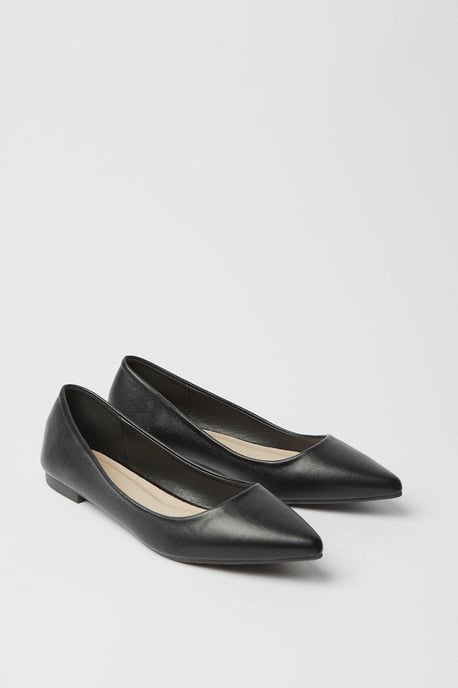 Penelope Pointed Flat Pumps