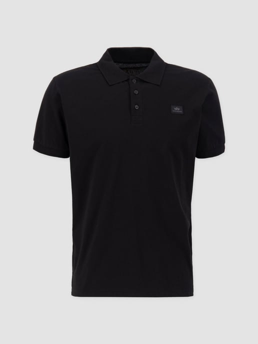 Alpha Industries Herren X-fit Polo in Schwarz - Image 2