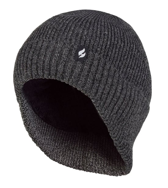 Wärmehalter - Thermische Acryl-Winter-Expeditionsmütze mit tiefem Halsausschnitt für Männer - Grau - Image 1