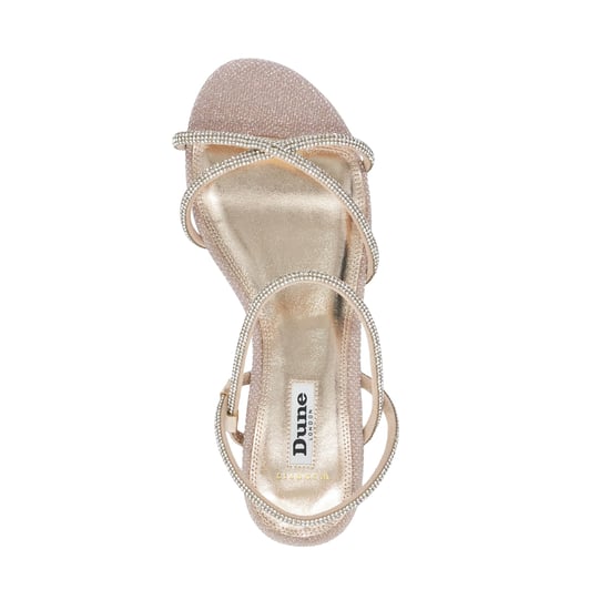 Dune Ladies Wf Nightengale - Wide Fit Embellished Strappy Sandals - Image 4