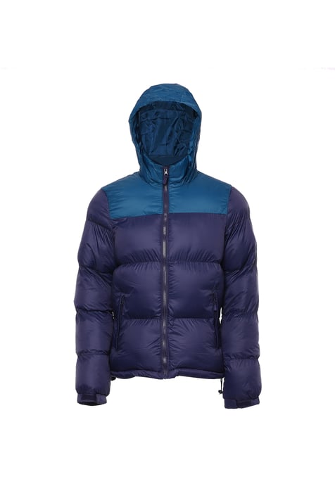 Mo Wattierte Steppjacke Herren Marine Dunkles Türkis - Image 1
